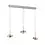 Paul Neuhaus Pendant lamp Q-Rotate 3 lights