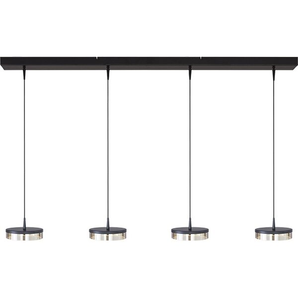 Master Light Imperia 4-light pendant lamp