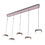 Freelight Hanging lamp Puleggia beam 5 lights