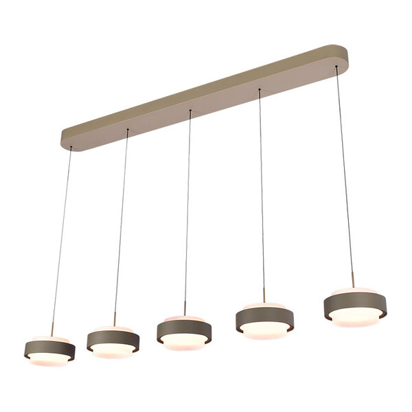 Freelight Hanging lamp Puleggia beam 5 lights