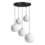 ETH Hanging lamp Orb 5 lights round