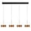 HighLight  Mini Enzo 5-light pendant lamp