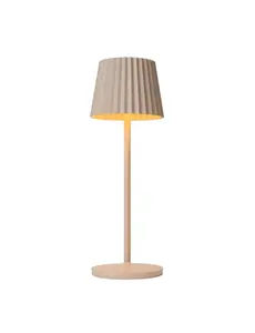 Lucide Tafellamp Justine oplaadbaar