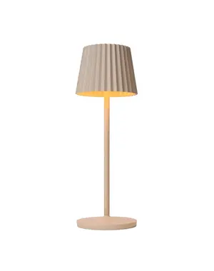Lucide Justine rechargeable table lamp