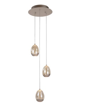 HighLight  Hanging lamp Egg round champagne