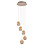 HighLight  Egg pendant lamp round champagne