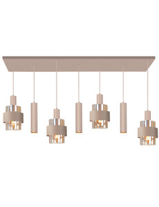 HighLight  Pendant lamp Marrone 4 + 3