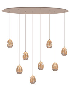 HighLight  Egg oval pendant lamp 100 cm