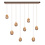 HighLight  Egg pendant lamp 8-light bar