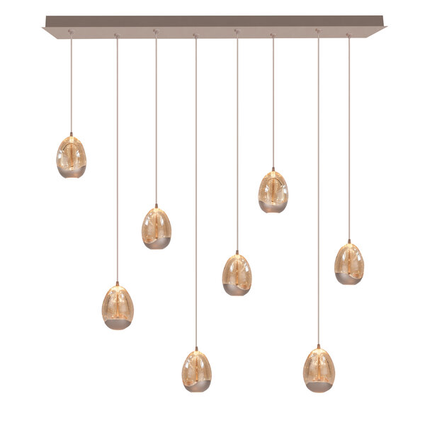 HighLight  Hanging lamp Egg 8 lights bar
