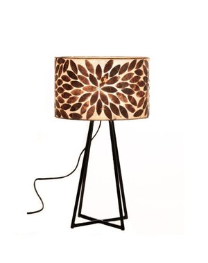 Villaflor Wangi Gold Capri S Table Lamp