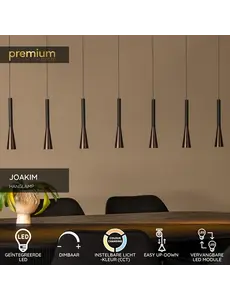Lucide Joakim 7-light pendant lamp