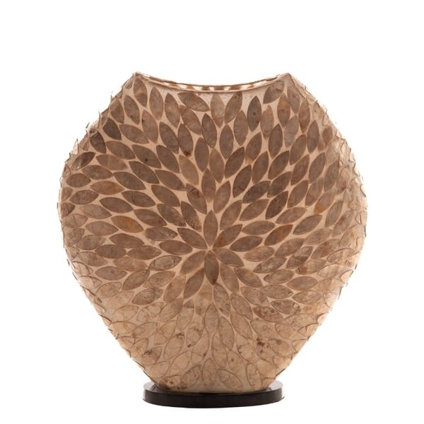 Villaflor Table Lamp Vase Flower Gold