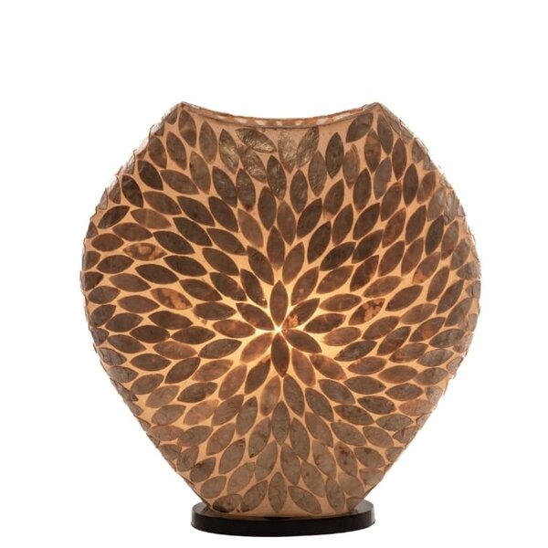 Villaflor Tafellamp Vaas Flower Gold