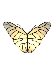 Art Deco Trade Wall lamp Tiffany Satin Butterfly