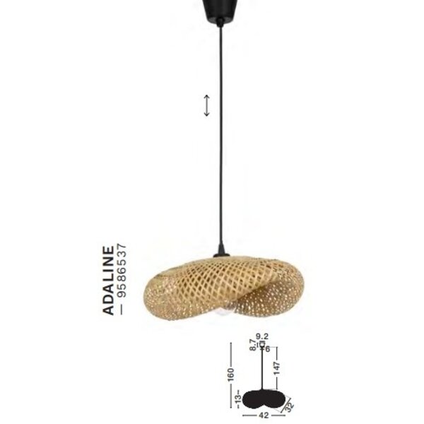 Nova Luce Hanglamp Adaline