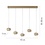 Paul Neuhaus Pure Falling Rings Pendant Lamp