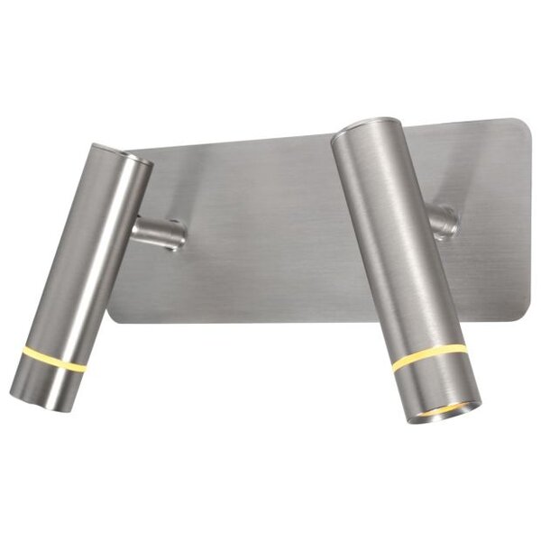 Steinhauer Volari 2-light wall spotlight
