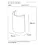 Lucide Wall lamp Gypsy hemisphere