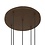 Steinhauer Bollique pendant lamp amber spheres