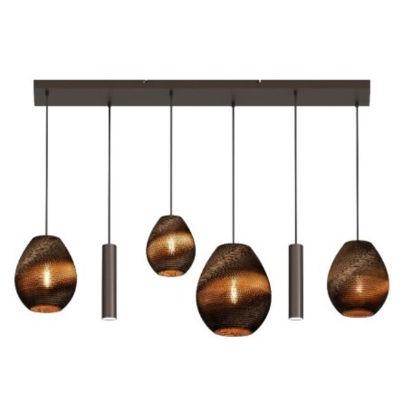 Master Light Hanglamp Carta Pineapple 6 lights