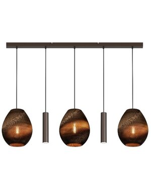Master Light Hanging lamp Carta Pineapple 5 lights
