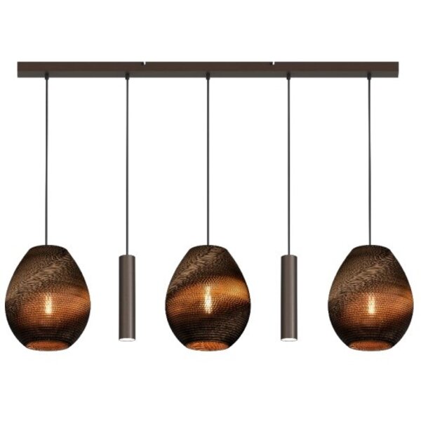 Master Light Hanglamp Carta Pineapple 5 lights