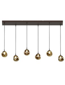 Master Light Hanglamp Lava mini 6 lichts