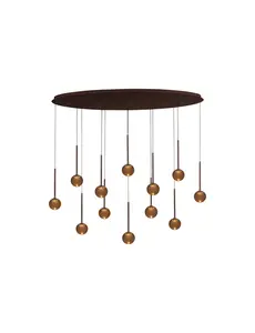 Lucide Calina oval pendant lamp