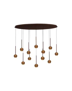 Lucide Calina oval pendant lamp