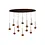 Lucide Hanglamp Calina ovaal