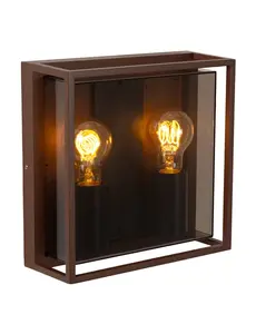 Lucide Cozette square wall lamp