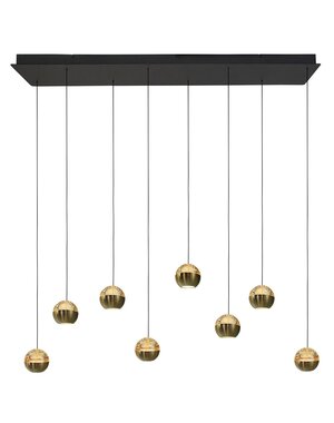 Steinhauer Belluno 8-light pendant lamp