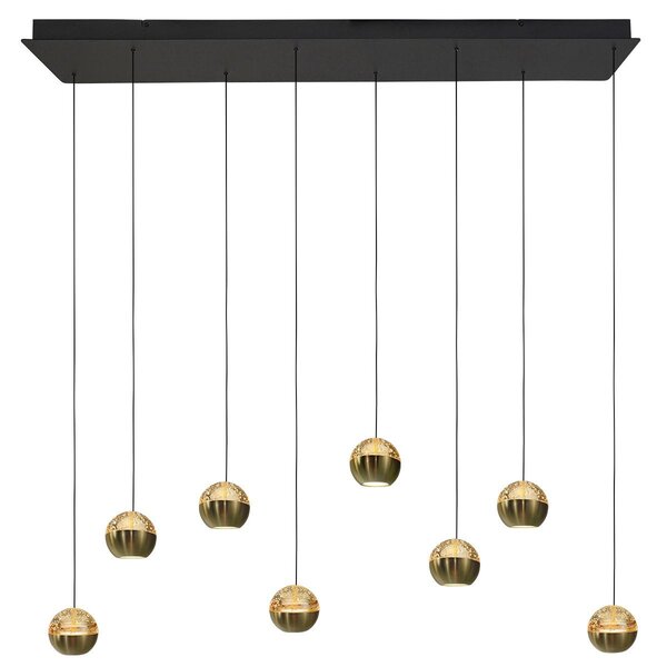Steinhauer Belluno 8-light pendant lamp