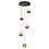 Steinhauer Belluno 5-light round pendant lamp