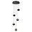 Steinhauer Hanglamp Belluno 5  lichts rond