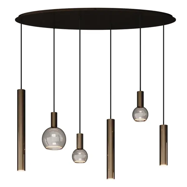 Ztahl Dijkos verlichting Riva oval pendant lamp 120 cm