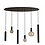 Ztahl Dijkos verlichting Riva oval pendant lamp 120 cm
