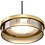 Master Light Imperia 3-light pendant lamp