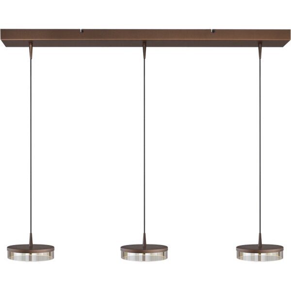 Master Light Imperia 3-light pendant lamp