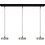 Master Light Imperia 3-light pendant lamp