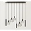 Ztahl Dijkos verlichting Hanging lamp Como oval flat