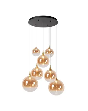 Lucide Hanglamp  Gisela 7  lichts rond  84  cm
