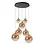 Lucide Hanglamp  Gisela 7  lichts rond  84  cm