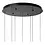 Lucide Gisela pendant lamp 7 lights round 84 cm