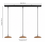 Master Light Scala 3-light pendant lamp