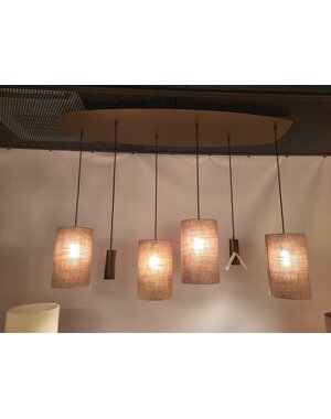 Master Light Hanglamp Quinto met kappen