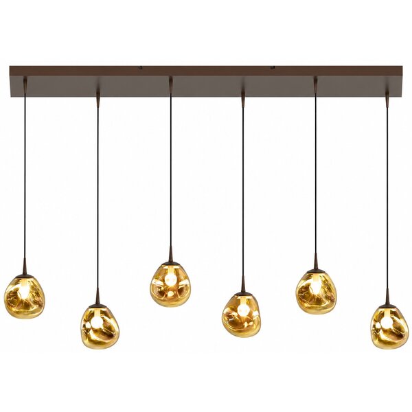 Master Light Hanglamp Lava mini 6 lichts