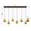 Master Light Hanglamp Lava mini 6 lichts