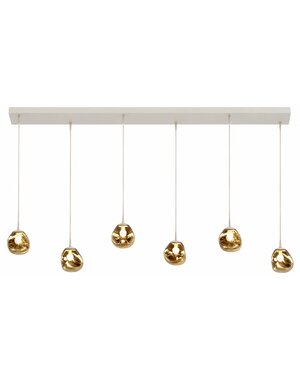 Master Light Lava mini 6-light pendant lamp